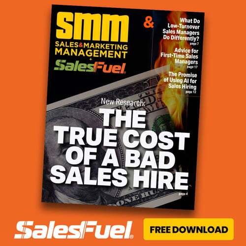 SMM, SalesFuel, The True Cost of a Bad Sales Hire, Free magazine from TeamTrait
