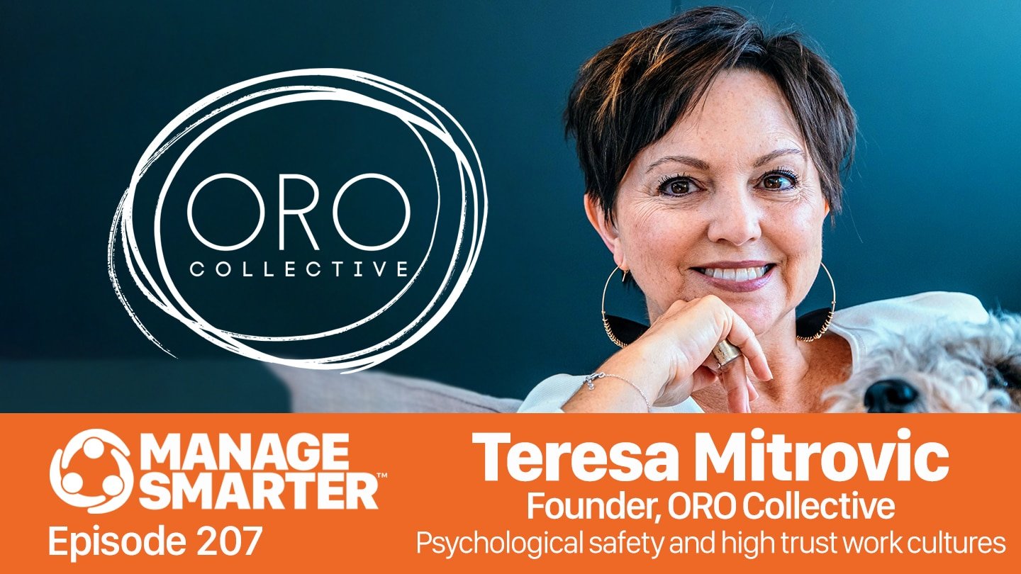 Teresa Mitrovic on the Manage Smarter Show by SalesFuel
