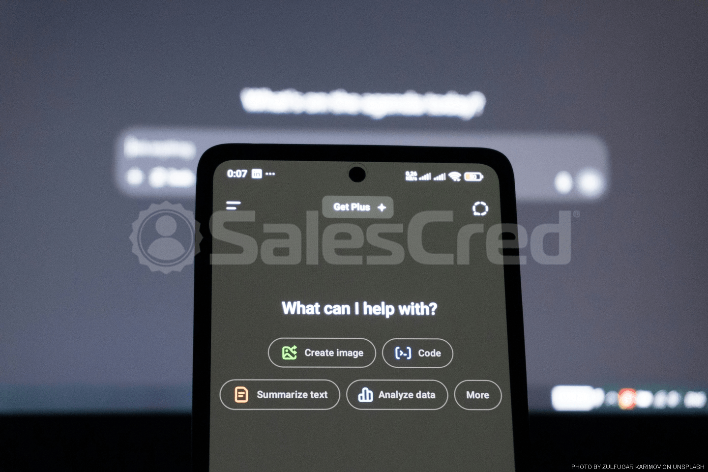 AI on phone