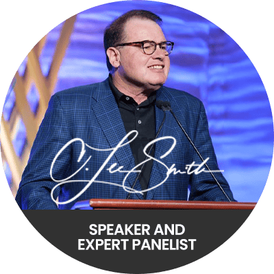 C. Lee Smith, speaker, panelist, presenter, media guest, author, salescred, hire smarter