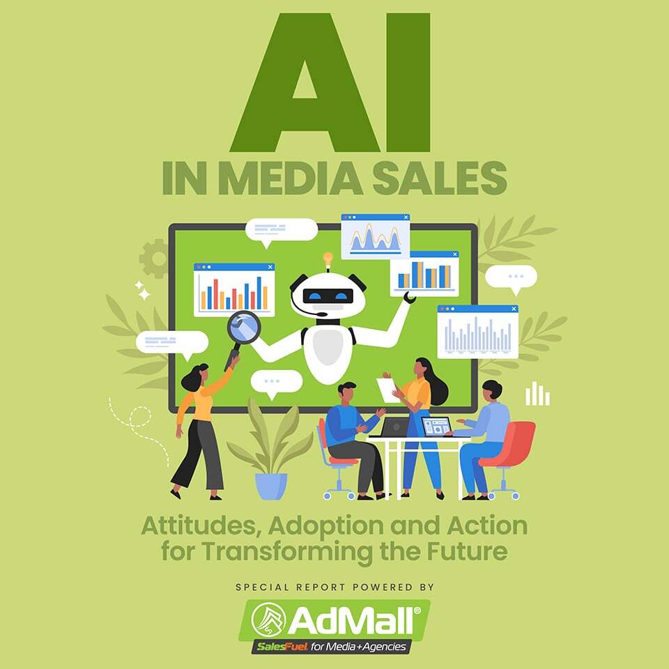 AI in Media Sales, AI in Sales, advertising sales, generative AI, ChatGPT, GEO, AI, AI readiness, AI adoption, AdMall, SalesFuel, sales research, media industry