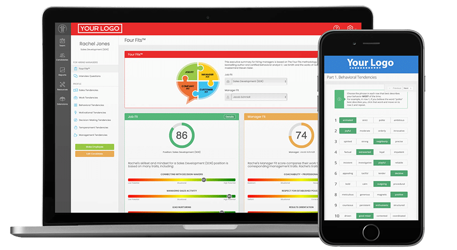 TeamTrait Pre-Hire Assessments Sales Assessment Test Behavioral Assessment Test Employment Test behavioral analysis behavioral test