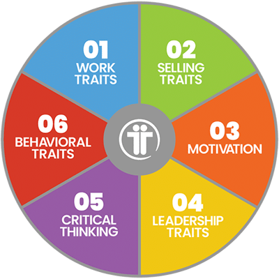TeamTrait, mindset, professional mindset, sales mindset, work traits, selling traits, motivation, leadership traits, behavioral traits, critical thinking, decision-making, toxicity