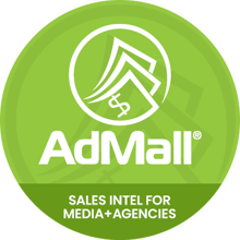 AdMall sales intelligence marketing research media sales marketing agencies advertising agencies