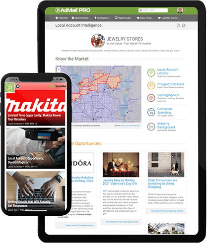 AdMall PRO, marketing agency, media sales, advertising agencies, sales intelligence, local marketing intelligence, market research, business intelligence, b2b intelligence, digital marketing intelligence