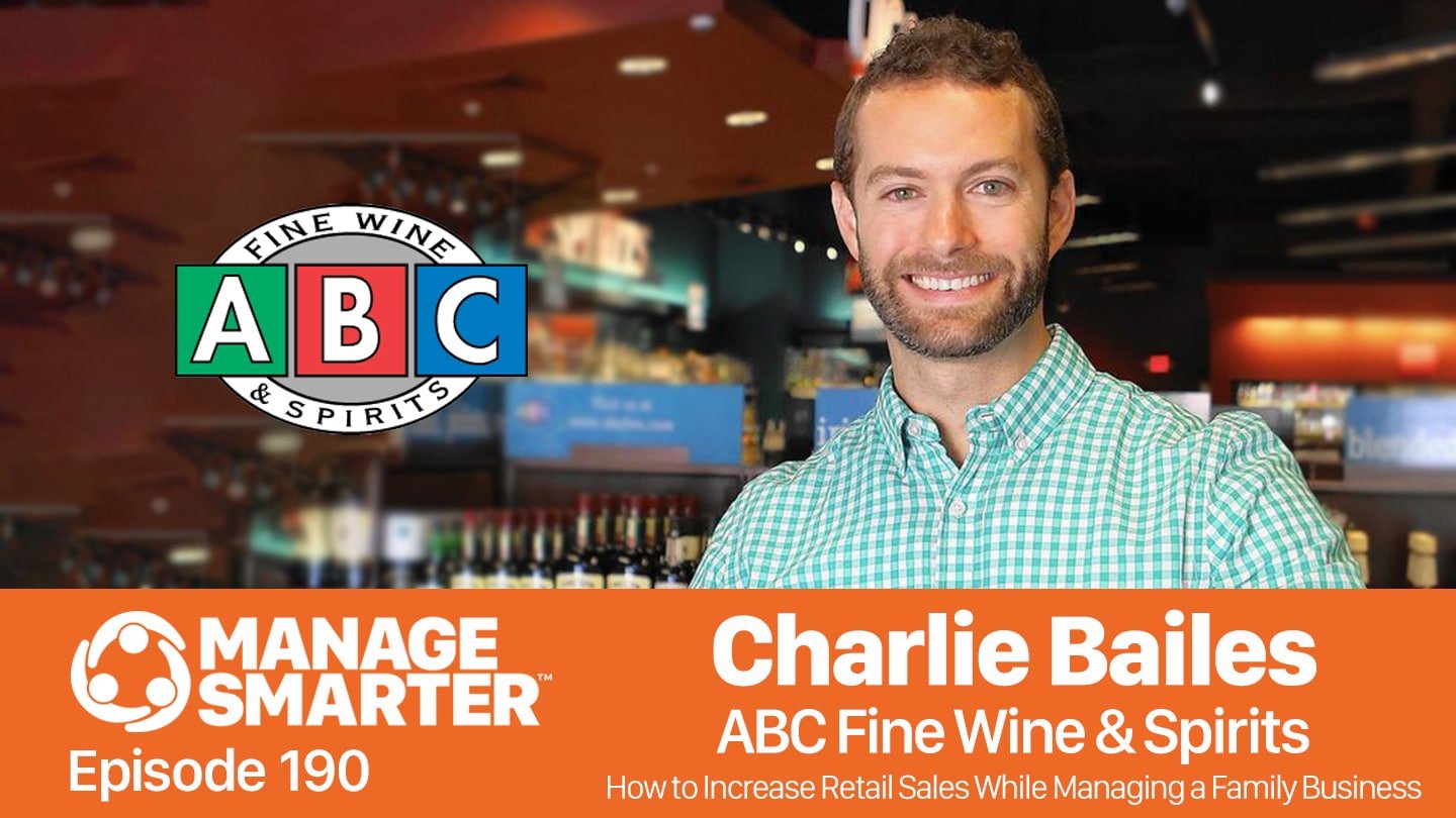 Charlie Bailes on the Manage Smarter Show podcast from SalesFuel