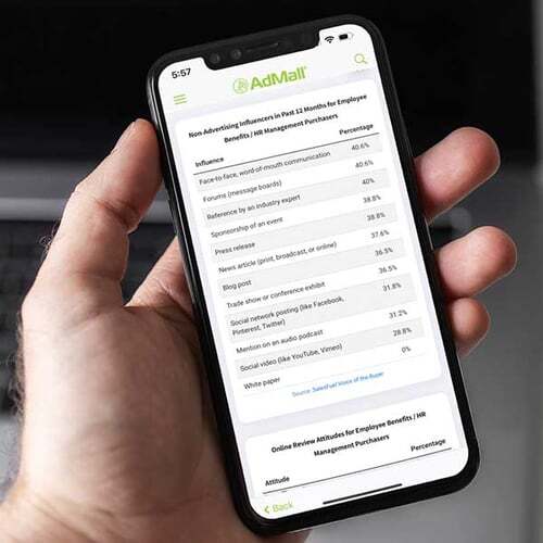 AdMall AudienceSCAN: B2B intelligence, psychographics, buyer insights