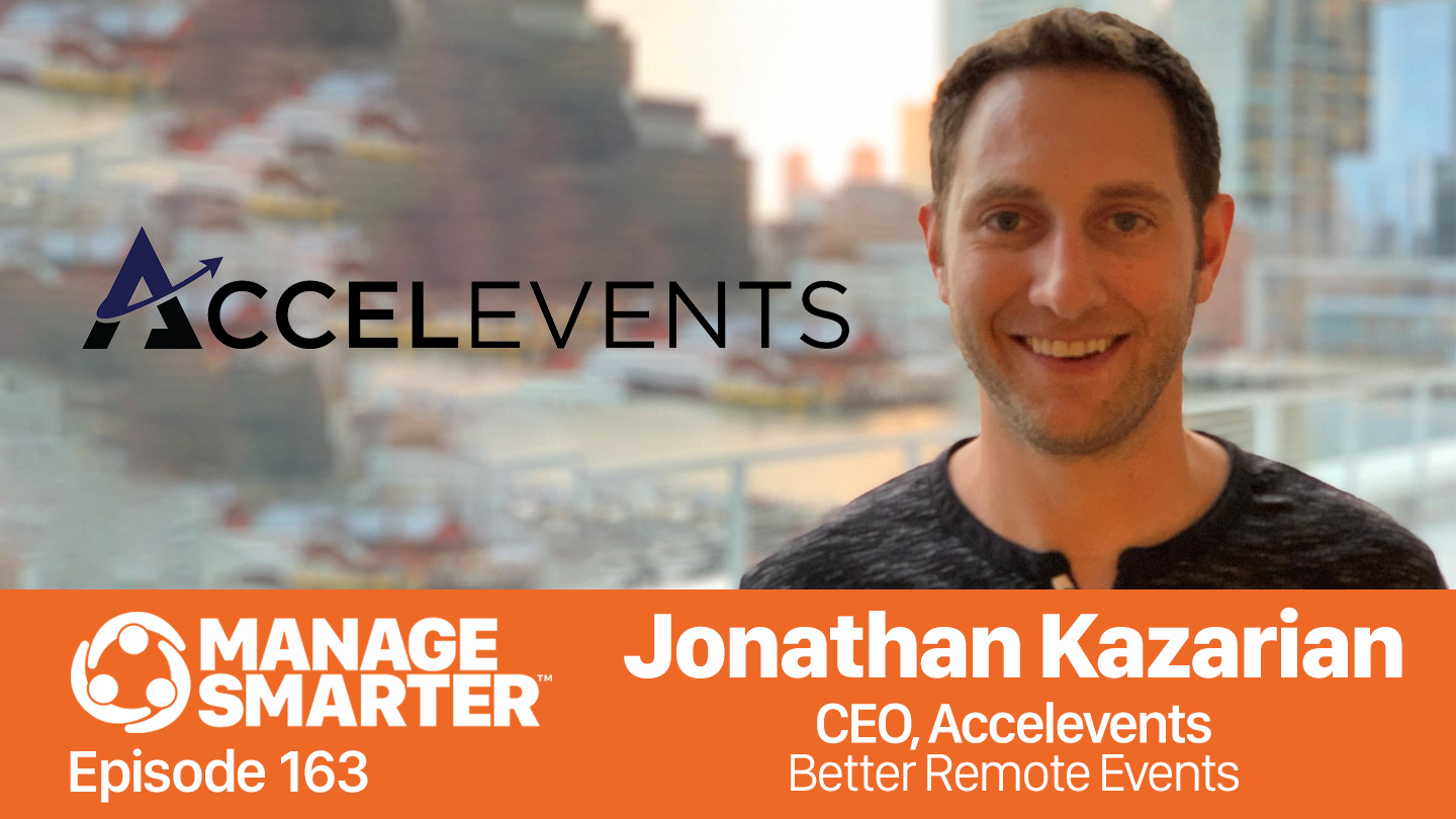 Jonathan Kazarian on the Manage Smarter show from SalesFuel