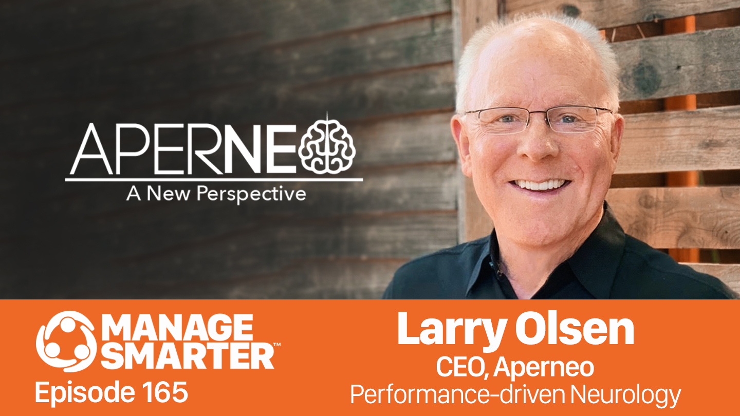 Larry Olsen on the Manage Smarter podcast from SalesFuel