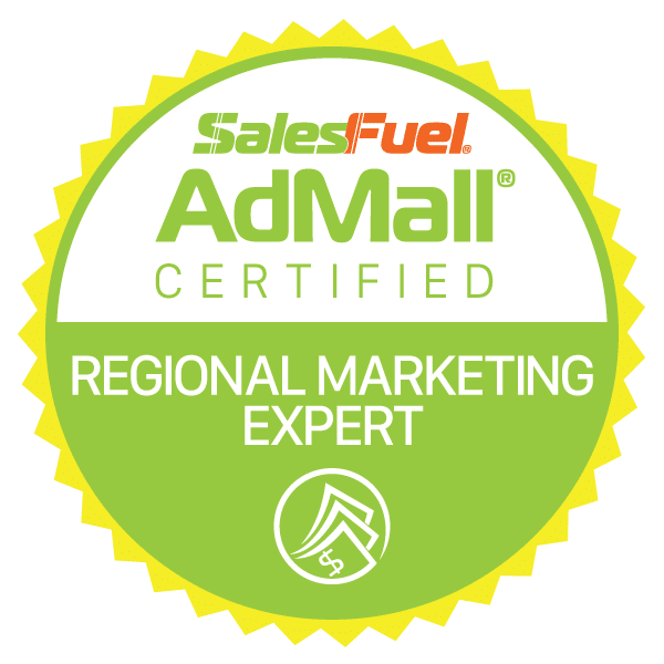 AdMall Certified Regional Marketing Expert - SalesFuel Digital Badge
