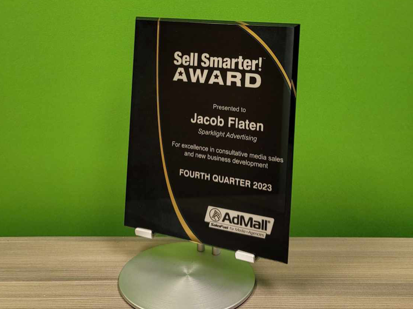 Featured image for “Sales Rep Wins 9th Sell Smarter Award by Closing $25,000 Bathroom Remodeling Digital Advertising Campaign”